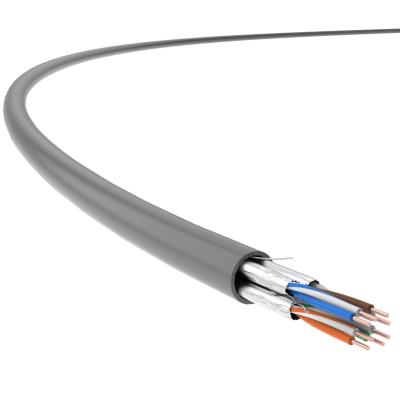 China U/FTP CAT 6 Network Cable 23AWG Bare Copper PVC Jacket for sale