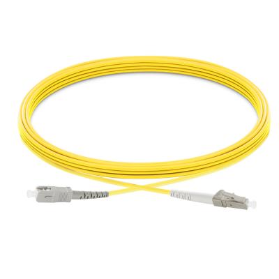 China SC LC Fiber Optic Patch Cord SM Patch Cable Simplex/Duplex for sale