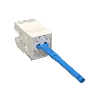 China 1m PVC RJ45 Patch Cord Key Rj45 Port Lock Special Key For Un-Used Port Protection for sale