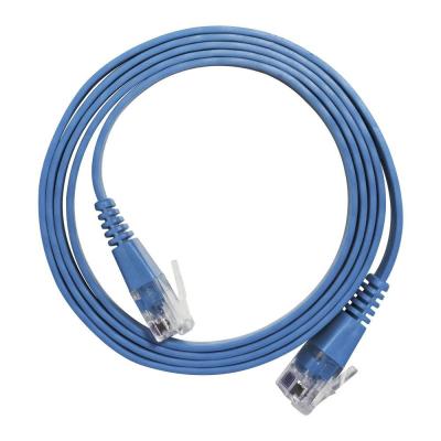 China UTP FTP Cat6a Slim Patch Cables PVC Sheath  Signal Transmission for sale