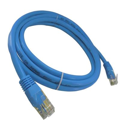 China 24AWG Bare Copper LSZH Jacket RJ45 Patch Cord Round Shape for sale