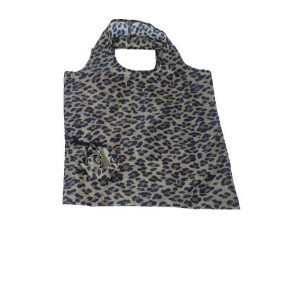 China RPET 190T 210D Reusable Eco Friendly Reusable Polyester Foldable Shopping Bag for sale