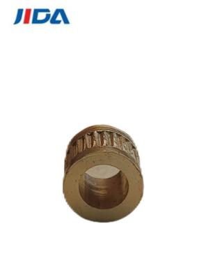 China Embossed Copper Brass Sleeve Threaded Insert Nut SGS Certificated for sale
