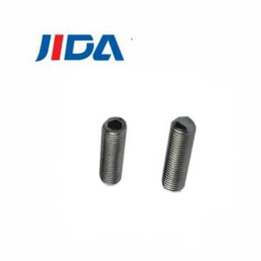 China JIDA Self Tapping Head Black Hex Socket Set Screws Steel Alloy M3x0.6 for sale