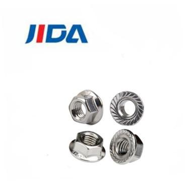China A2-70 A4-70 Zinc Stainless Steel Din6923 Hex Flange Nut M10 M8 Custom for sale