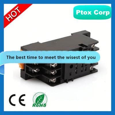 China Manufacturer PYF14A-E 11 pin DIN rail relay socket manufacturer for sale