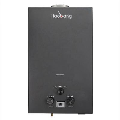 China DC 3V 6L Wall Mounted Instant Water Gas Heater For Shower for sale