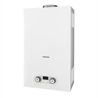 China 10L Smoke Flue Exhaust Type Gas Water Heater Micro Active Control for sale