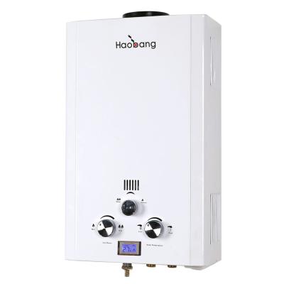 China 10L LPG NG Instant Gas Water Heater High Temperature Protection for sale
