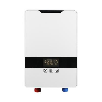 China 220V 6000W ABS Plastic Tankless Instant Electric Water Heater for sale