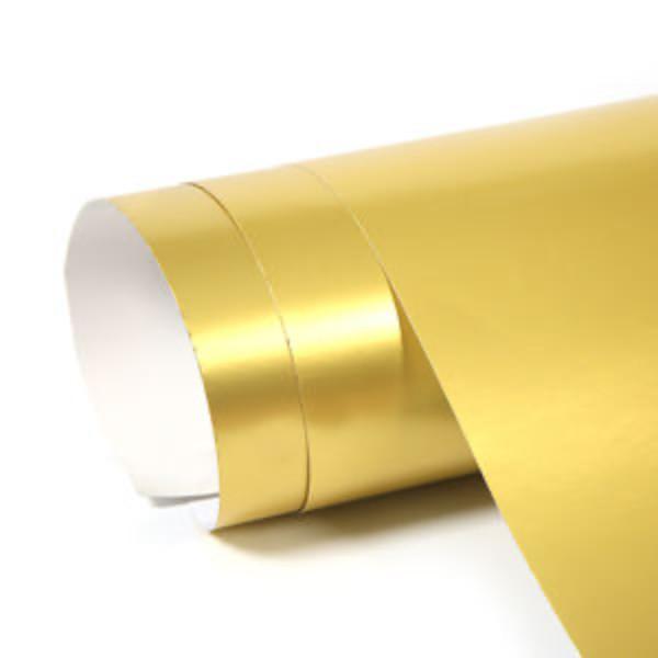 Quality 80GSM Silver Vacuum Metallised Paper Gold And Silver Cardstock For Label for sale