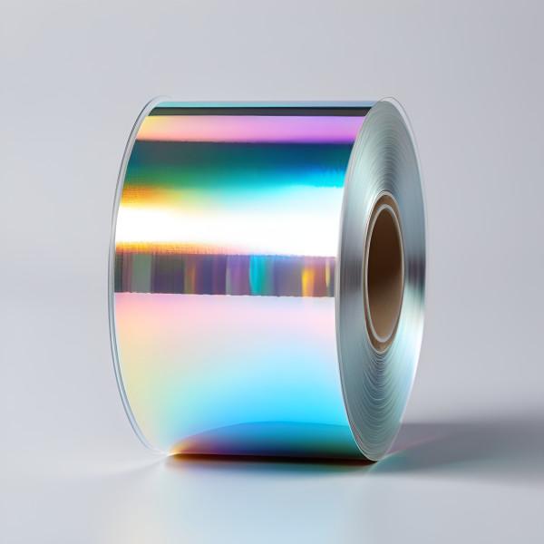 Quality Customized Printing Holographic Sticker Paper Coil For Packaging for sale