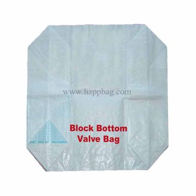 China Waterproof Antistatic Cement Packing Bags Polypropylene Woven Bag for Industrial for sale