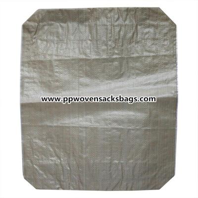 China Beige Laminated PP Valve Sacks for Cement / Durable Light Weight Woven Valve Bags for sale