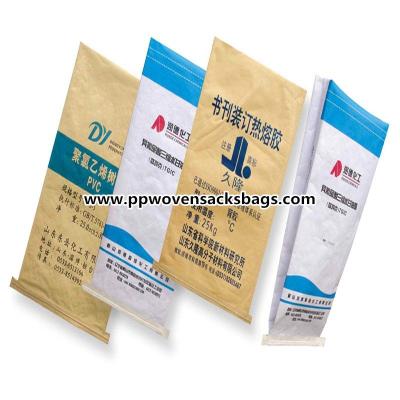 China Saco de papel reciclável de Multiwall do polipropileno para o alimento/empacotamento agrícola/industrial à venda