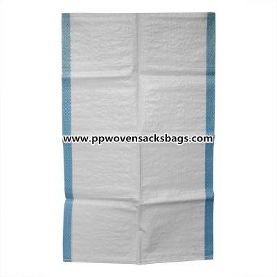China 50kg PP Woven Sacks / Woven Polypropylene Packaging Bags for Packing Flour , Sugar , Seeds for sale