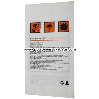 China Polyethylene Custom Packaging Bags for Synthetic Compound Polymer 25kg ~ 50kg for sale