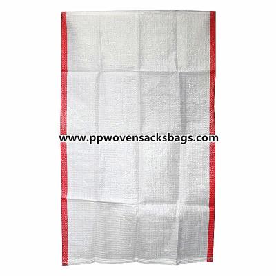 China 100% Virgin PP Sugar Packing Bags / 50kg Woven Polypropylene Sacks for Rice or Salt for sale