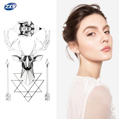 China Temporary Tattoo Vinyl Stickers Cool To Paste Realistic Tattoo Sticker Maker Realistic Realism Eco-Friendly Tattoo for sale