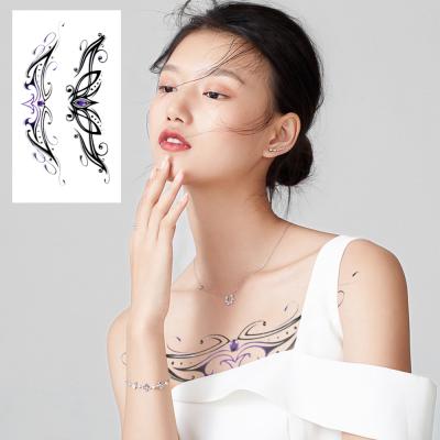 China New Design Temporary Stickers Cover Tattoo Body Paint Stencils Waterproof Tattoo Sticker Tattoo Sticker Paper for sale