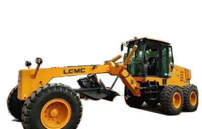 China GR8180 6WD 15.4ton Construction Motor Grader Road Building Machines for sale