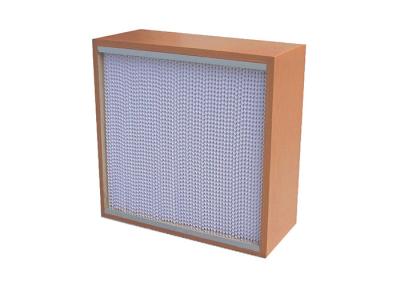 China O condicionador de ar da fibra de vidro do quadro de madeira filtra o fluxo de ar 250m3/H à venda