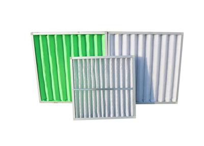 China Aluminum Frame MERV 11 Pleated Air Filter Synthetic Washable for sale