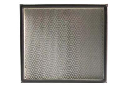 China Galvanized Frame 0.3 Micron Mini Pleat HEPA Filter For Cleanroom for sale
