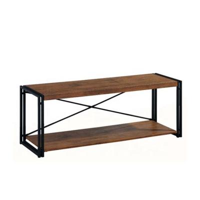 China Modern Wood Metal Media Cabinet Console For 75 Inch TV Living Room for sale