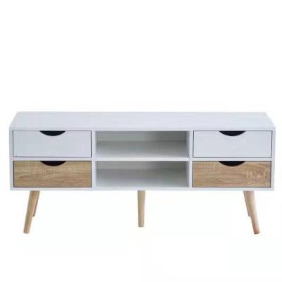 China Modern MDF Wood Concise Modern TV Console Cabinet Furniture For Living Room for sale
