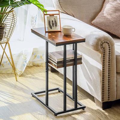 China Modern Narrow Nesting C Tables Nightstand For Sofa End for sale