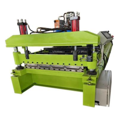 Chine IBR metal roof roll form machine trapezoidal roof tile roll forming machine zinc roof and wall panel roll former à vendre