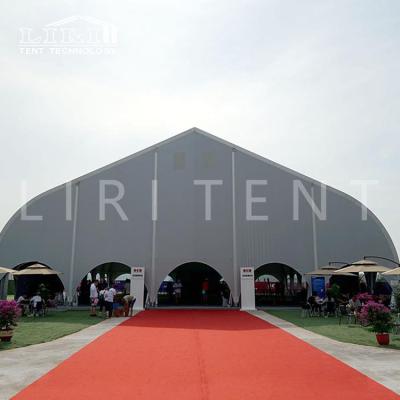 China 30x50m dome frame tent for 1500 people capacity Outdoor Party Event for sale