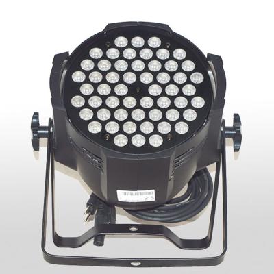 China Rechargeable 8CH RGBW LED Wash Light 54 X 3W LED Par Can 6000K IP33 for sale