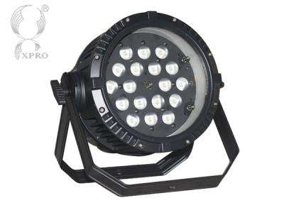 China 18 x 15W Waterproof 6 In 1 RGBWA UV Led Par Light With Zoom Function for sale