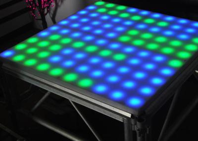 China A cintilação portátil modular conduziu luzes de Dance Floor com painéis acrílicos à venda