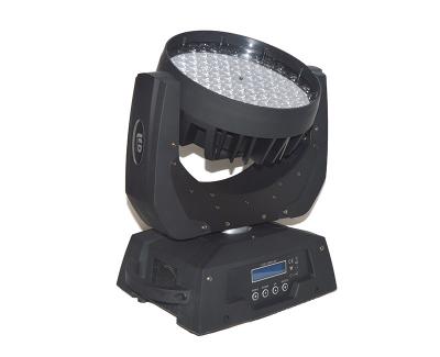 China 108 Pcs* 3W RGBW LED Beam Wash Moving Head Light 12 Channel Low Power Consumption for sale