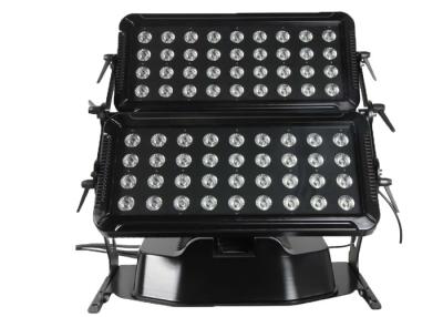 China Outdoor LED Wash Lights 72 X 10 Watt , IP65 RGBW 4 in 1 City Color Light for sale
