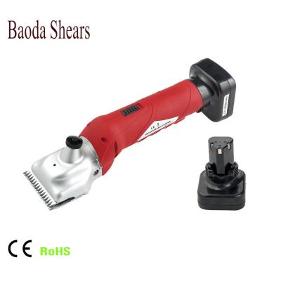 China 2x4000mah Superb Battery 180W Electric Horse Clippers for sale