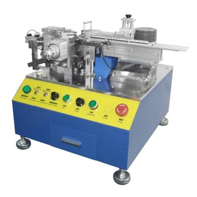 China Semi-automatic Radial Capacitor LED Transistor Front-Rear Cut Form Kink Machine for sale