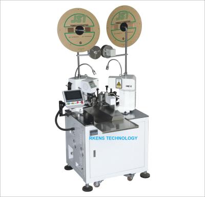 China Two End Wire Crimping Machine High Efficiency Strip And Crimp Machine for sale