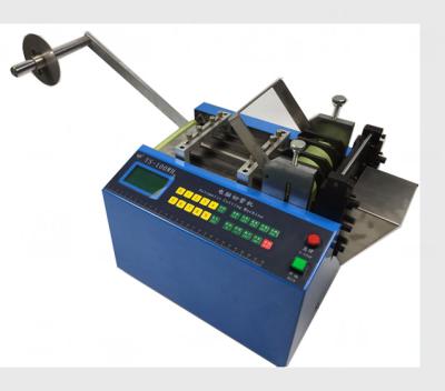 China Heavy Duty Heat Shrink Sleeve Cutting Machine For Cutting Non - Adhesive Materials for sale