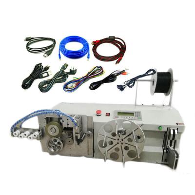 China Programmable Wire Coil Binding Machine Cable Rewinding Cutting Machine for sale