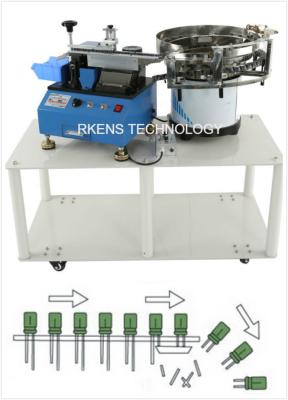 China Radialkondensator-Führungs-Schneidemaschine Wechselstrom 220V/110V mit automatischer Fütterungstrommel zu verkaufen