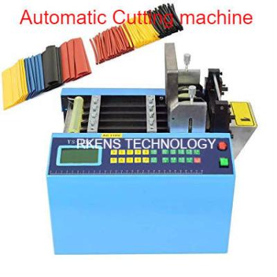 China English Language Automatic Webbing Cutter For Heat Shrink / PVC Sleeve Tubing for sale