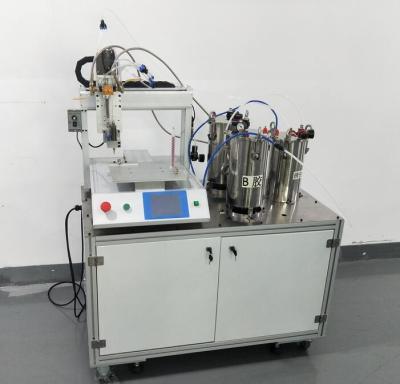China Full Automatic Two Parts Liquid Glue Potting Filling Machine With Mixing Ratio for sale