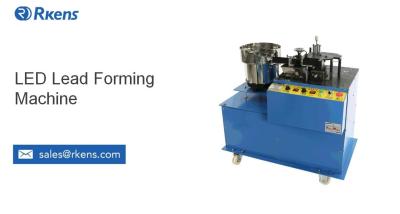 China Radial LED Lead Pre-Forming Machine With LED Polarity Detection Feature for sale