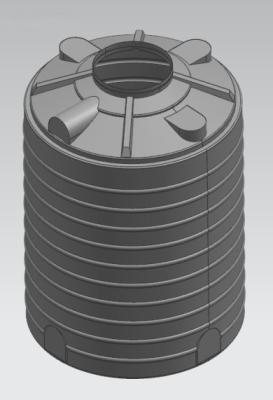 China 4500 Liters Roto Mould Water Tank for sale