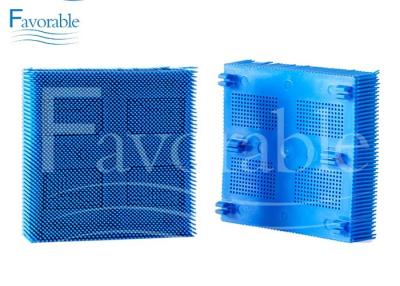 China Blue Nylon Bristles Blocks Square Foot For GT3250 96386003 101*101*26mm for sale