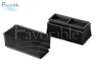 China Cepillos de cerda de nylon negros convenientes para la máquina auto del cortador de YIN en venta